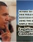 Obama Legalize Weed Sticker