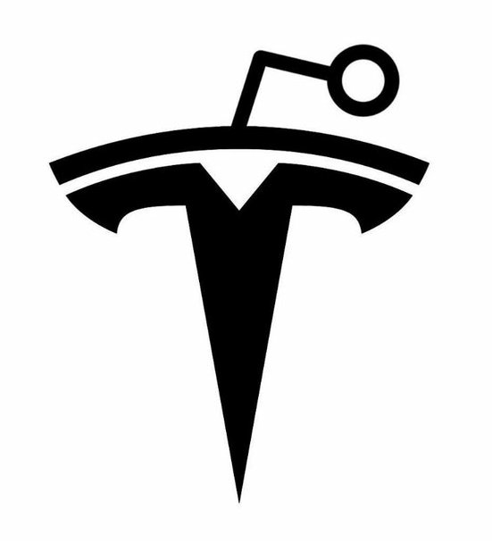 REDDIT TESLA DECAL