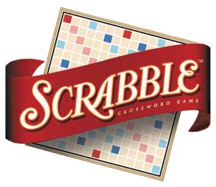 Scrabble-Color Game Logo-Sticker