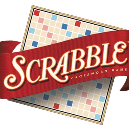 Scrabble-Color Game Logo-Sticker