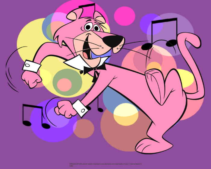 snagglepuss rave sticker