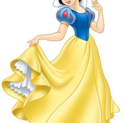 SNOW WHITE DANCE color cartoon sticker