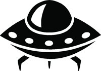 spaceship sticker decal 46