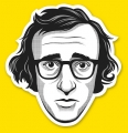 Woody Allen Vinyl Decal