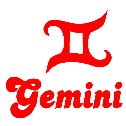 Gemini Zodiac Decal
