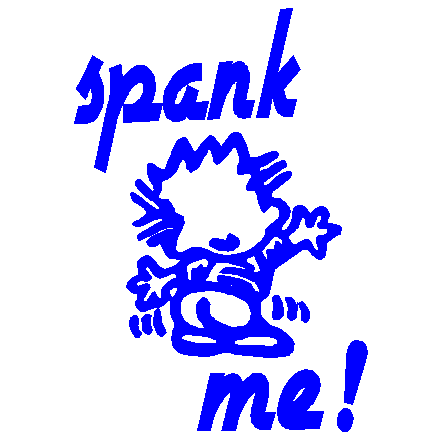 Spank Me decal