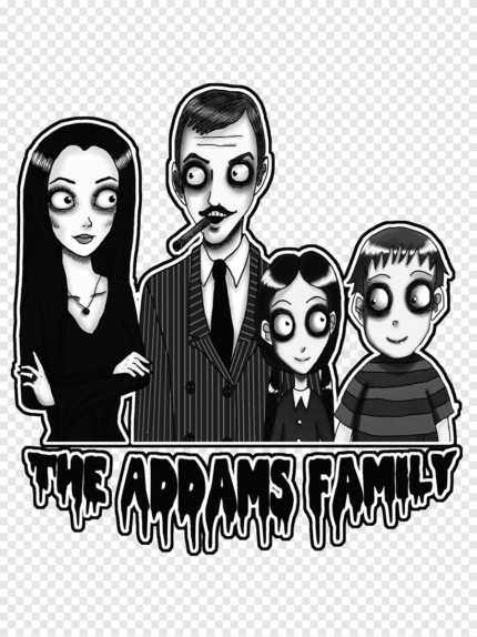 Addams Family Sticker