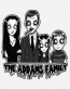 Addams Family Sticker