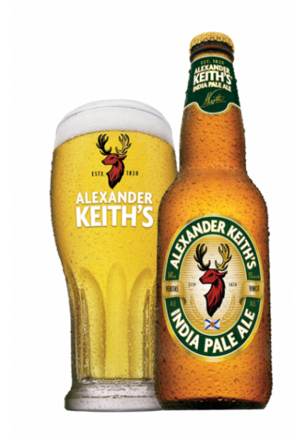 Alexander Keith Beer Bottle Sticker