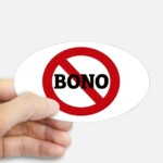 Anti-Bono Oval Decal
