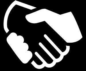 anti racism handshake diecut decal