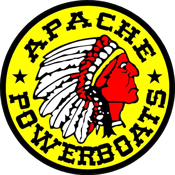 Apache Powerboats Decal Sticker 04