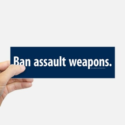 ban_assault_weapons_bumper_bumper_sticker