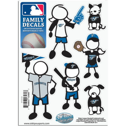 Blue Jays Stick Family Decal Pack