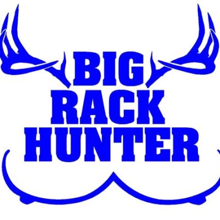 Big Rack Hunter Die cut Decal 33