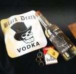 Black Death Vodka Bottle Shot