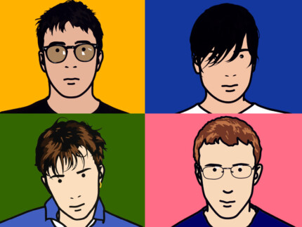 Blur Color Band Sticker