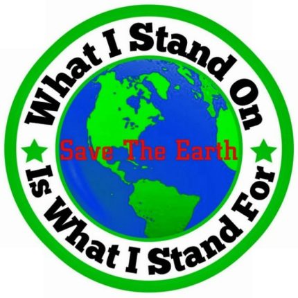 CLIMATE CHANGE STAND ON STAND FOR STICKER