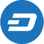 dash-crypto logo sticker