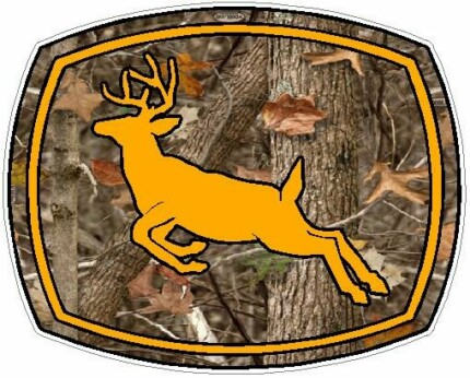 Deer Logo - Nature with Orange