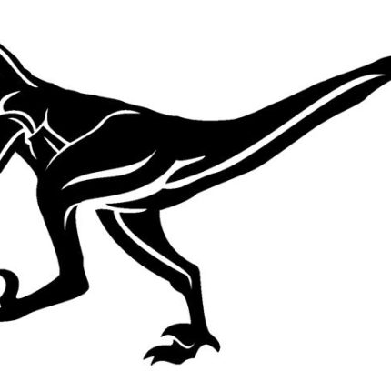 Deinonychus Vinyl Car Decal