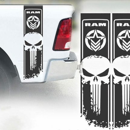 dodge_ram_punisher_star_decals_truck_vinyl_combp kit stickers