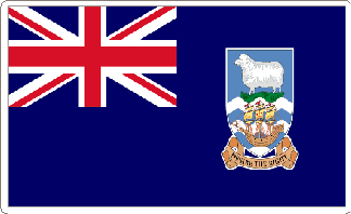 Falkand Islands Flag Sticker