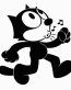 Felix The Cat Whistle Decal