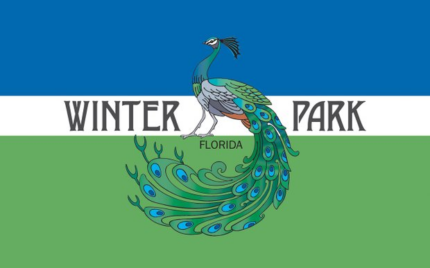Florida Winter Park City Flag Decal