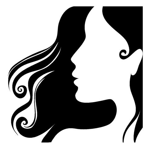 Girls Hair 3 Decal