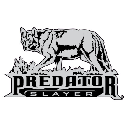 GRAY BLACK WHITE Predator Slayer Sticker
