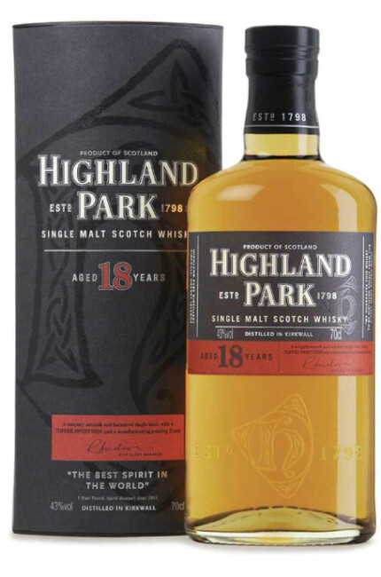 Highland Park Scotland Scotch Whisket Bottle Shot Sticker