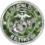 MARINE CORPS RETIRED camo green