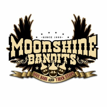 moonshine bandits logo sticker