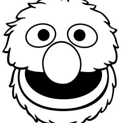 Muppet grover die cut decal