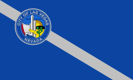 Nevada Las Vegas City Flag Decal