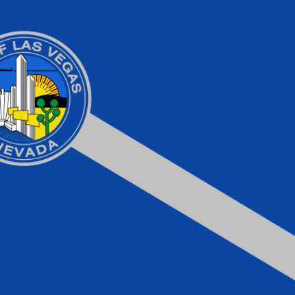 Nevada Las Vegas City Flag Decal