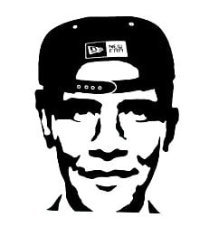 Obama Hip Hop Decal Sticker
