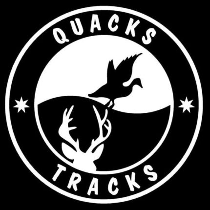 Quacks and Tracks Hunting Window Decal Sticker