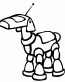 robot dog diecut decal 2