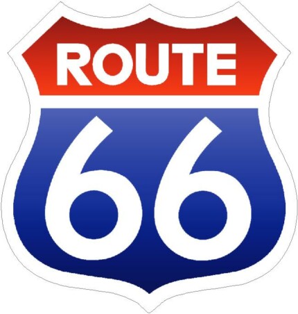 Route 66 Digital Decal