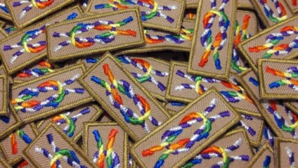 scouts gay patches photo sticker