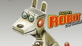superrobot dog cartoon sticker