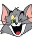 TOM AND JERRY CARTOON STICKER WINK WINK