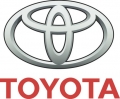 Toyota Logo Color Vinyl Sticker