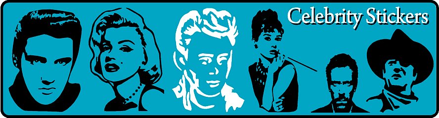 Celebrities Decals