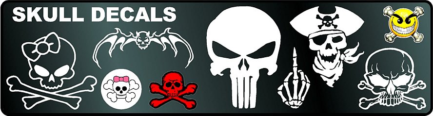 Skull Decals