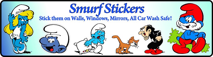 Smurf Decal Colors